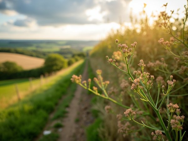How can UK farmers implement hedgerow management to enhance biodiversity?